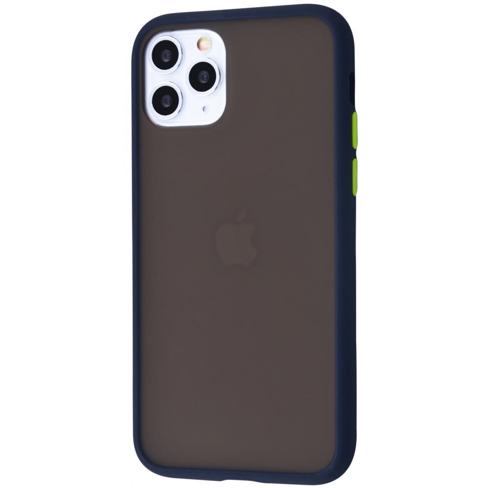 Чохол PRC Shadow Matte case PC/TPU для iPhone 11 Pro Max Dark Blue