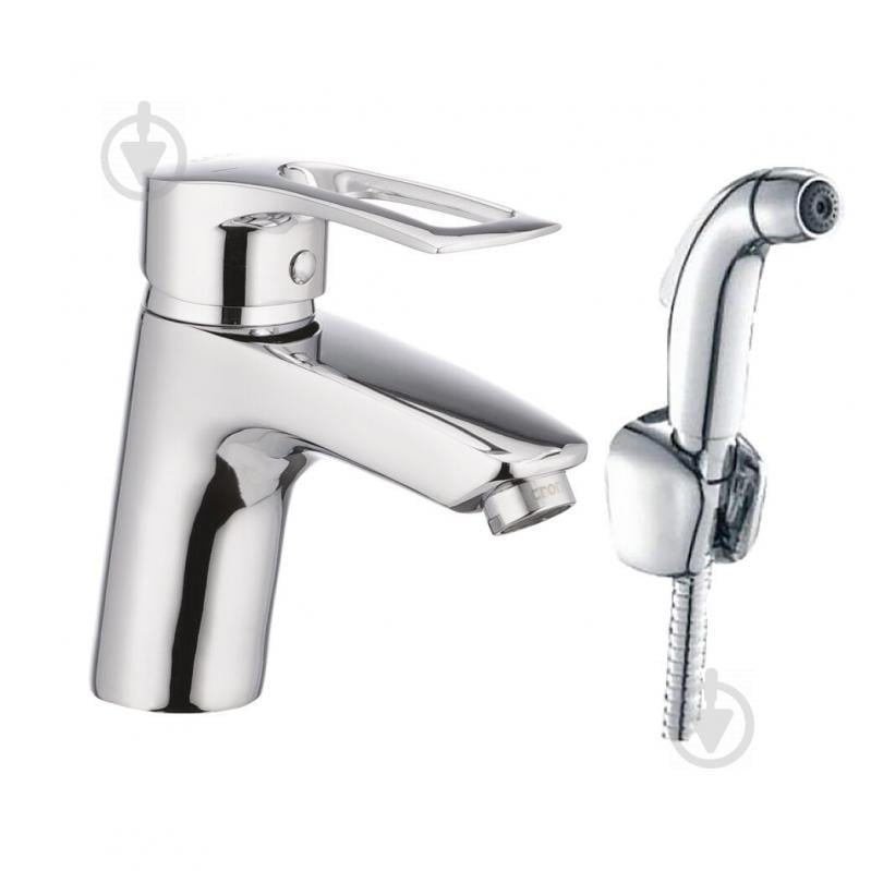 Смеситель для умывальника с лейкой CRON HANSBERG 001 (SH) (CR0799)