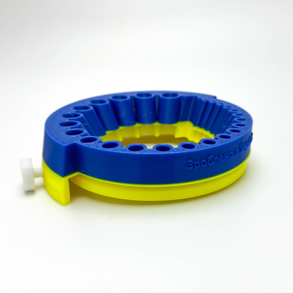 Насадка на болгарку КШМ 125 мм для заточки сверл 2-12,5 мм (25235139) - фото 2 Насадка на болгарку КШМ 125 мм для заточки сверл 2-12,5 мм (25235139) - фото 2