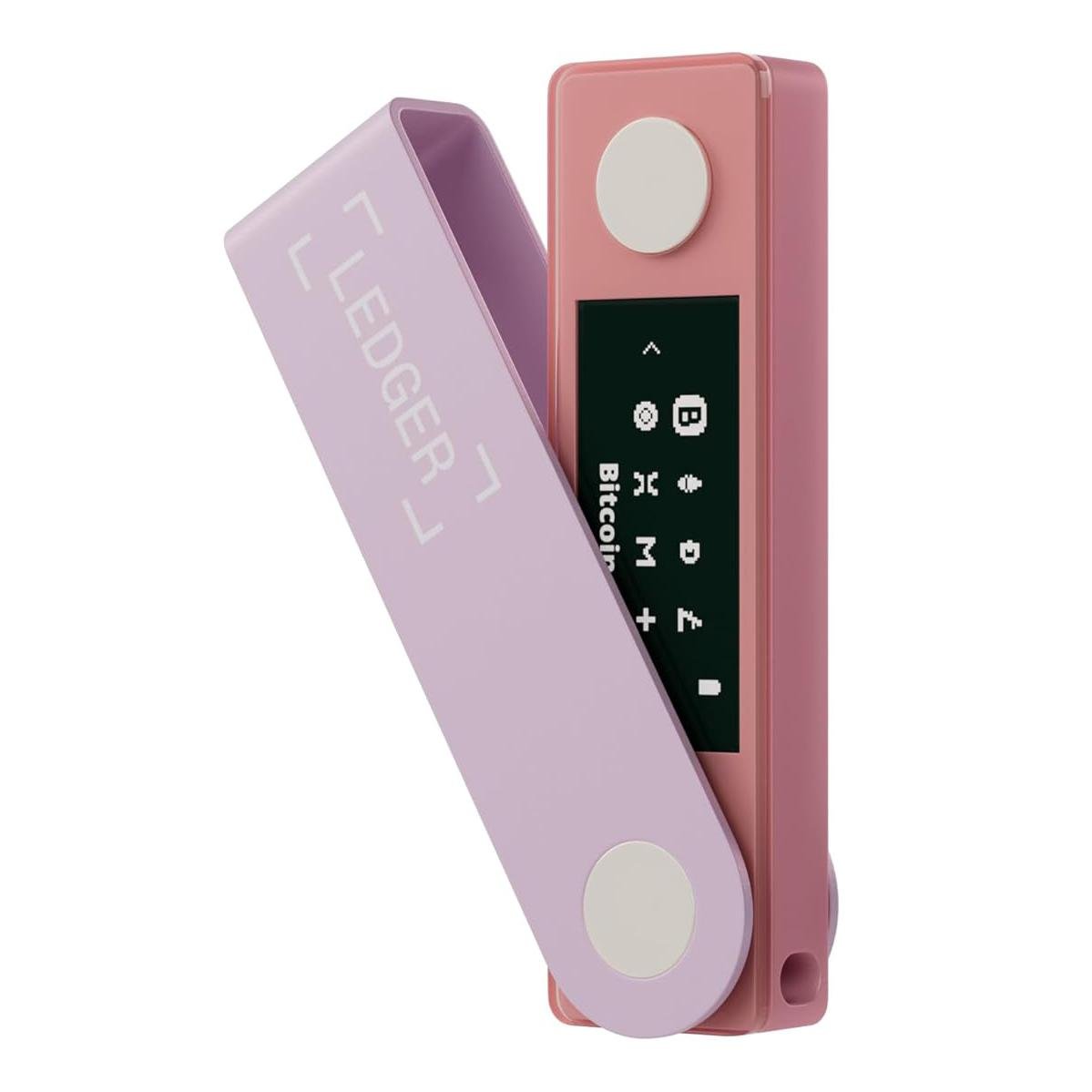Кошелек для криптовалют Ledger Nano Pastel Pink (LNXPP)