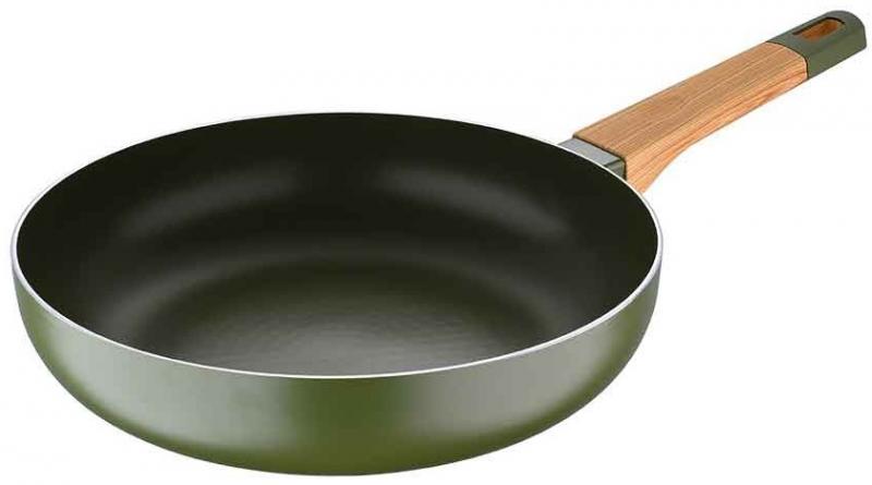 Сковорода San Ignacio Green Earth с антипригарным покрытием 26x6 см Зеленый