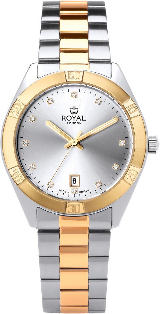 Наручные часы женские ROYAL LONDON 21503-05 со стальным корпусом WR 50 м Серебряный (3145400429) Наручные часы женские ROYAL LONDON 21503-05 со стальным корпусом WR 50 м Серебряный (3145400429)