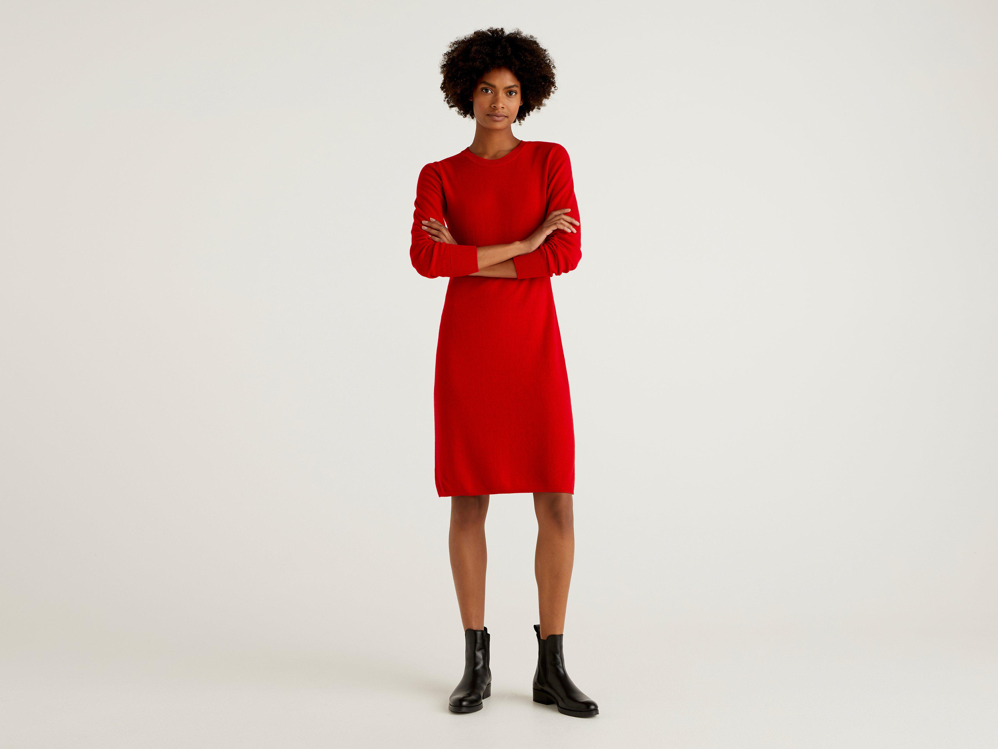 Сукня жіноча Benetton  1044v1n38 S Червоний