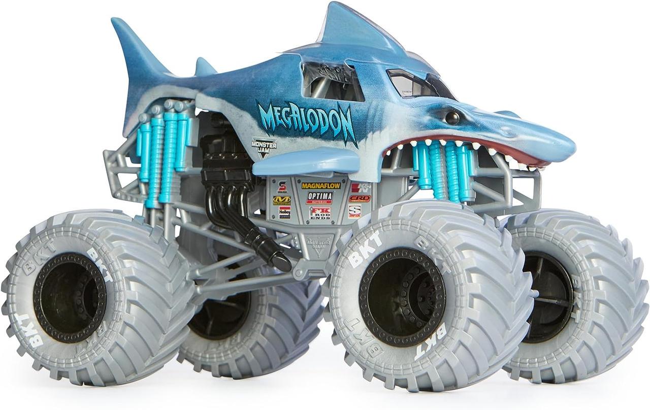 Джип-позашляховик монстр трак Megalodon Monster Jam 1:24 (6063913) - фото 3