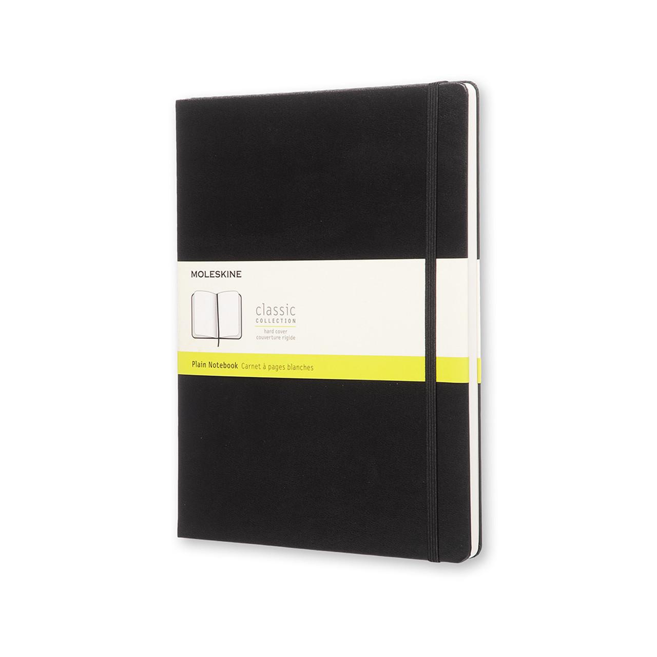 Блокнот Moleskine Classic великий 192 сторінки неліновані 19х25 см Чорний