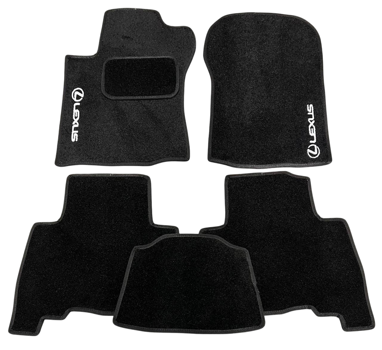 Килимки в салон ворсові для Lexus GX460 5 місць 2010- Чорний (1398312928)