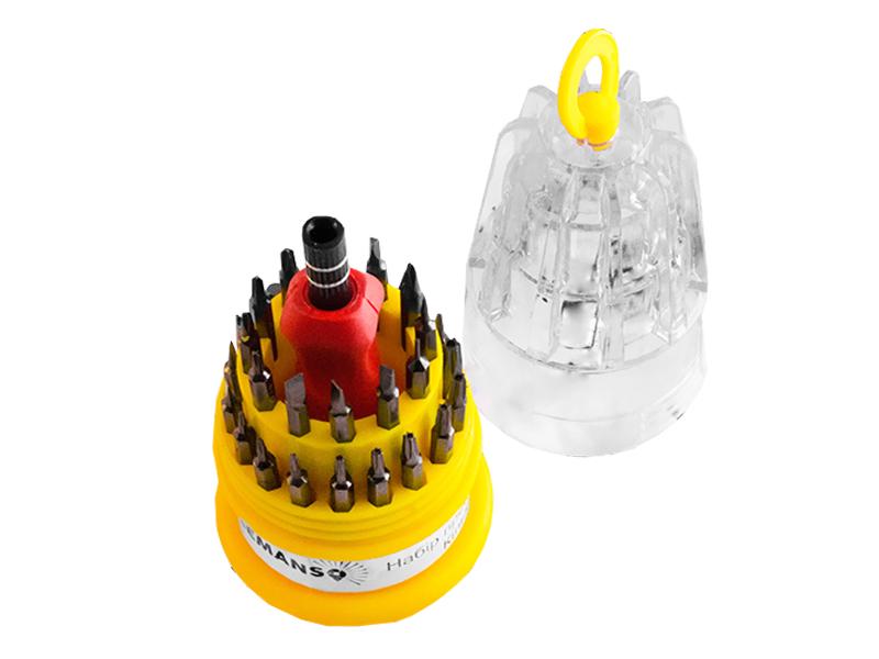 Набір прецизійних викруток Lemanso LTL10065 31 шт. (2354) - фото 2