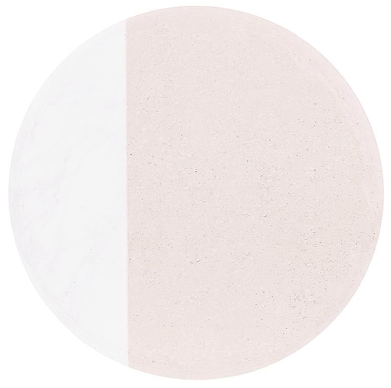Подставка под горячее BonaDi d 16 см керамическая на пробковой основе Натуральный мрамор (DR015780)
