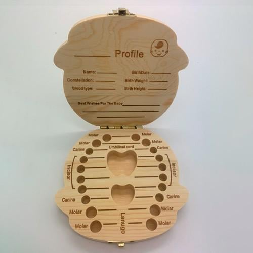 Контейнер для хранения детских зубов Tooth Organizer Anex для девочки