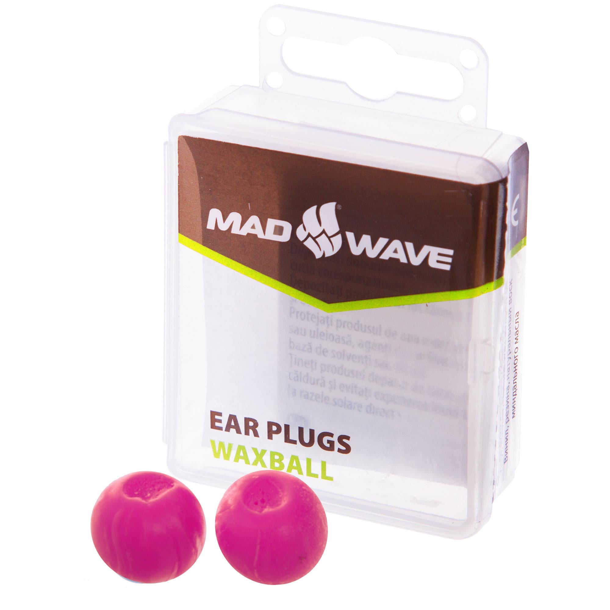 Беруши для плавания силиконовые Ear Plug MadWave M071701 Фиолетовый (M071701_Фиолетовый)