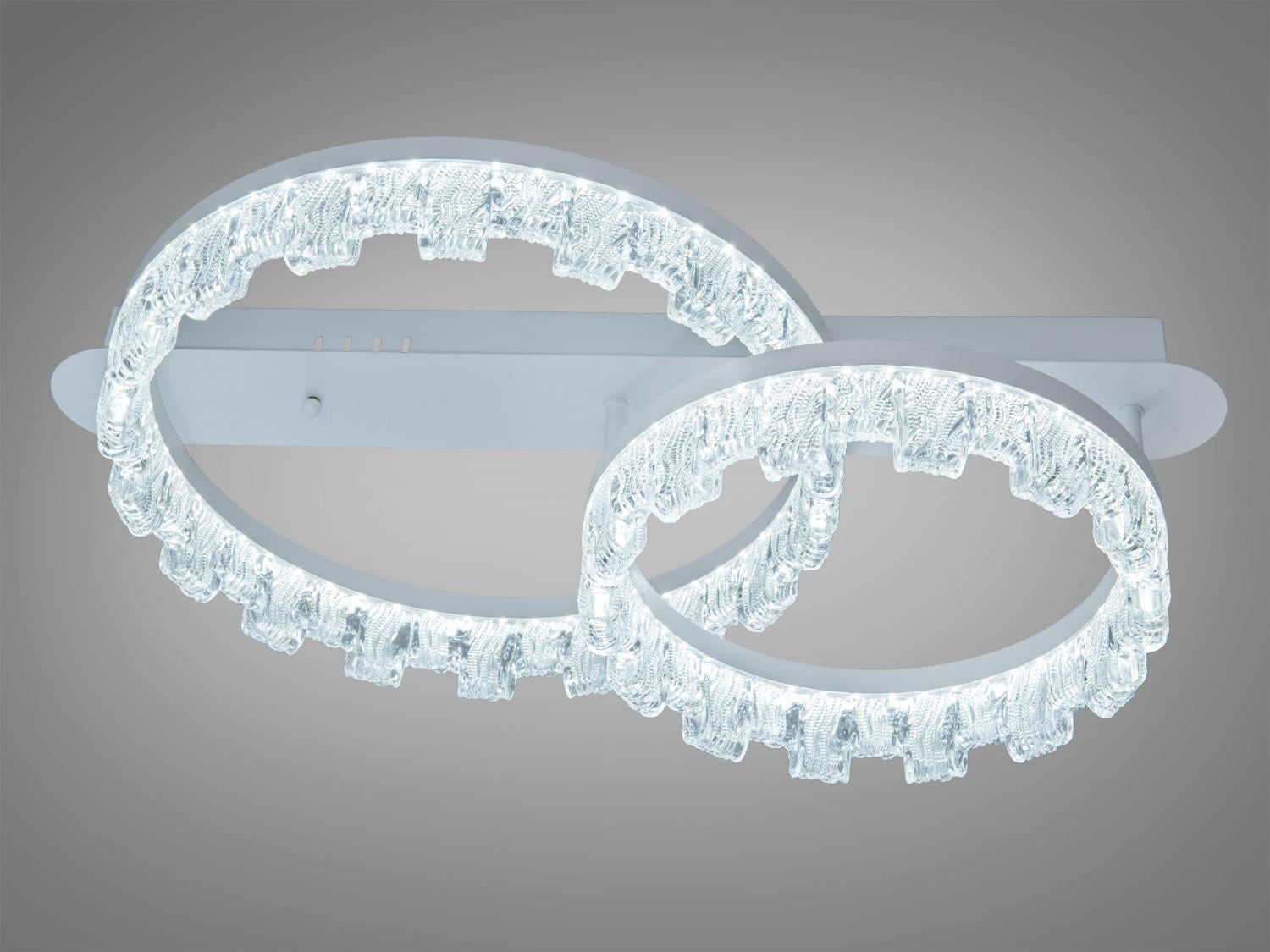 Люстра LED потолочная Diasha MX78205-400+300WH 64 Вт Белый