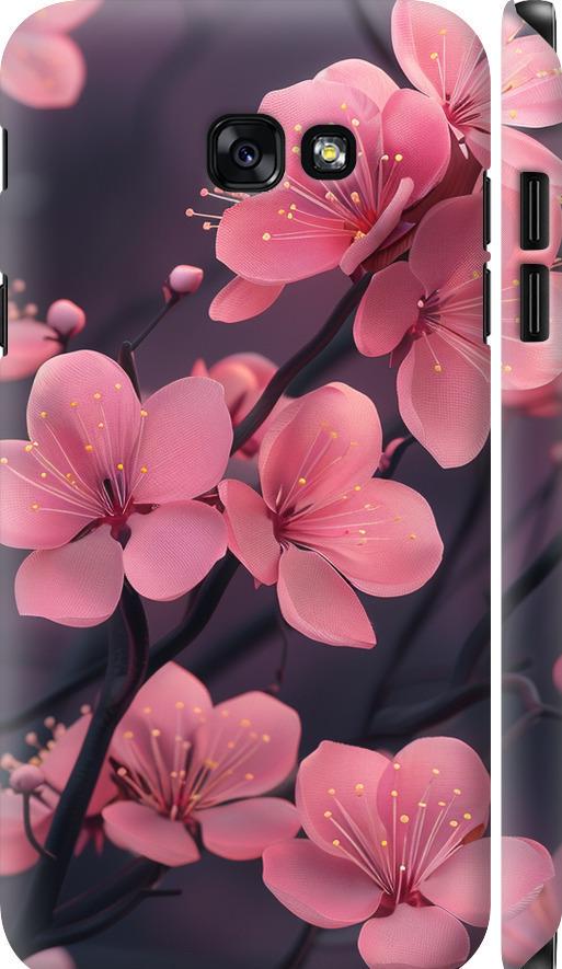 Чехол на Samsung Galaxy A7 (2017) Пурпурная сакура (6075m-445-42517) Чехол на Samsung Galaxy A7 (2017) Пурпурная сакура (6075m-445-42517)