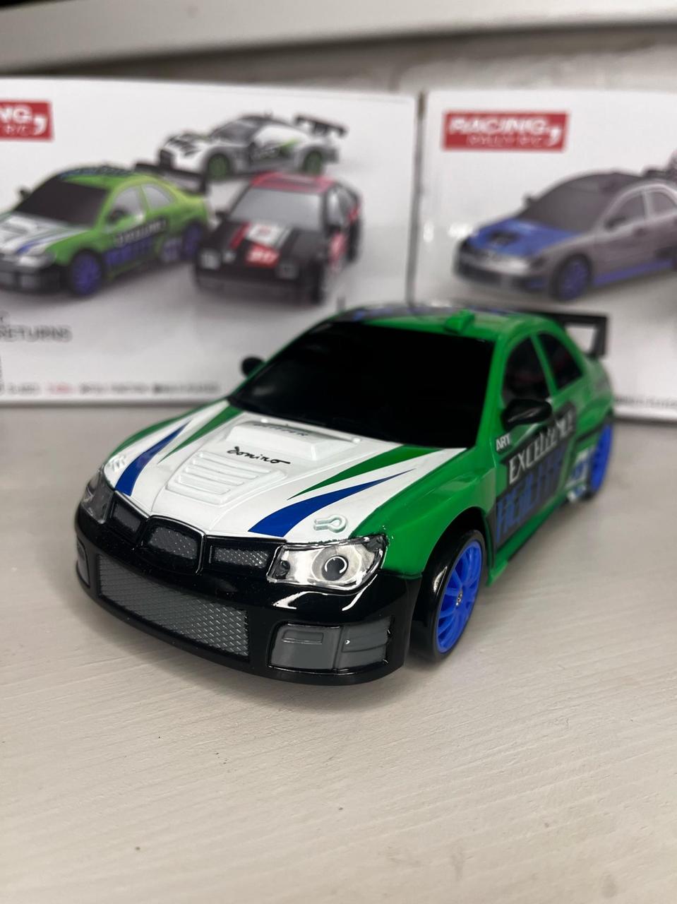 Машинка для дрифту на радіокеруванні повнопривідна Subaru Зелено-білий (2w8-m78-xr6) - фото 8 Машинка для дрифту на радіокеруванні повнопривідна Subaru Зелено-білий (2w8-m78-xr6) - фото 8