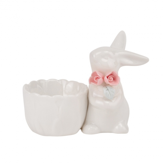 Підставка під яйце Вухань 8,5 см Білий (5009-029)