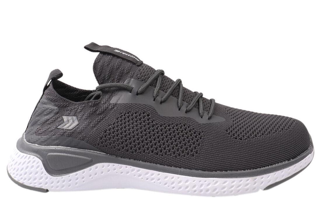 Кросівки чоловічі Restime з текстилю на низькому ходу на шнурівці р. 46 Сірий (155-21/22LK) - фото 3 Кросівки чоловічі Restime з текстилю на низькому ходу на шнурівці р. 46 Сірий (155-21/22LK) - фото 3