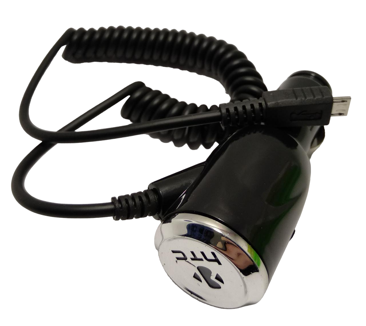 Зарядное устройство автомобильное для HTC спиральный Micro-USB (6069717) Зарядное устройство автомобильное для HTC спиральный Micro-USB (6069717)