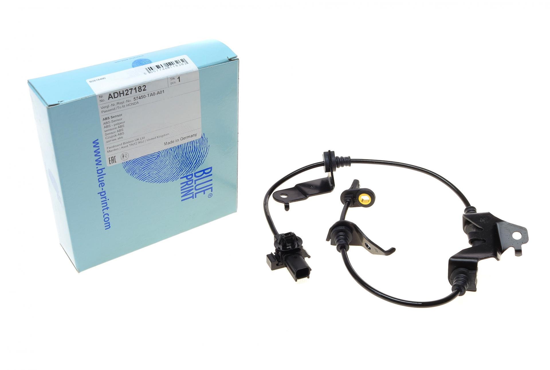 Датчик ABS BLUE PRINT передний Honda Accord VIII 2,0-3,5 16V 08-15 R (ADH27182)