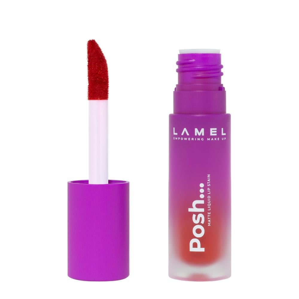 Помада губна матоваLAMEL Posh Matte Liquid Lip Stain №406 4 г (14271)