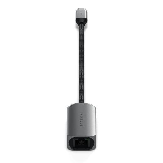 Адаптер Satechi USB-C 2.5 Gigabit Ethernet Space Gray (ST-AE25M)