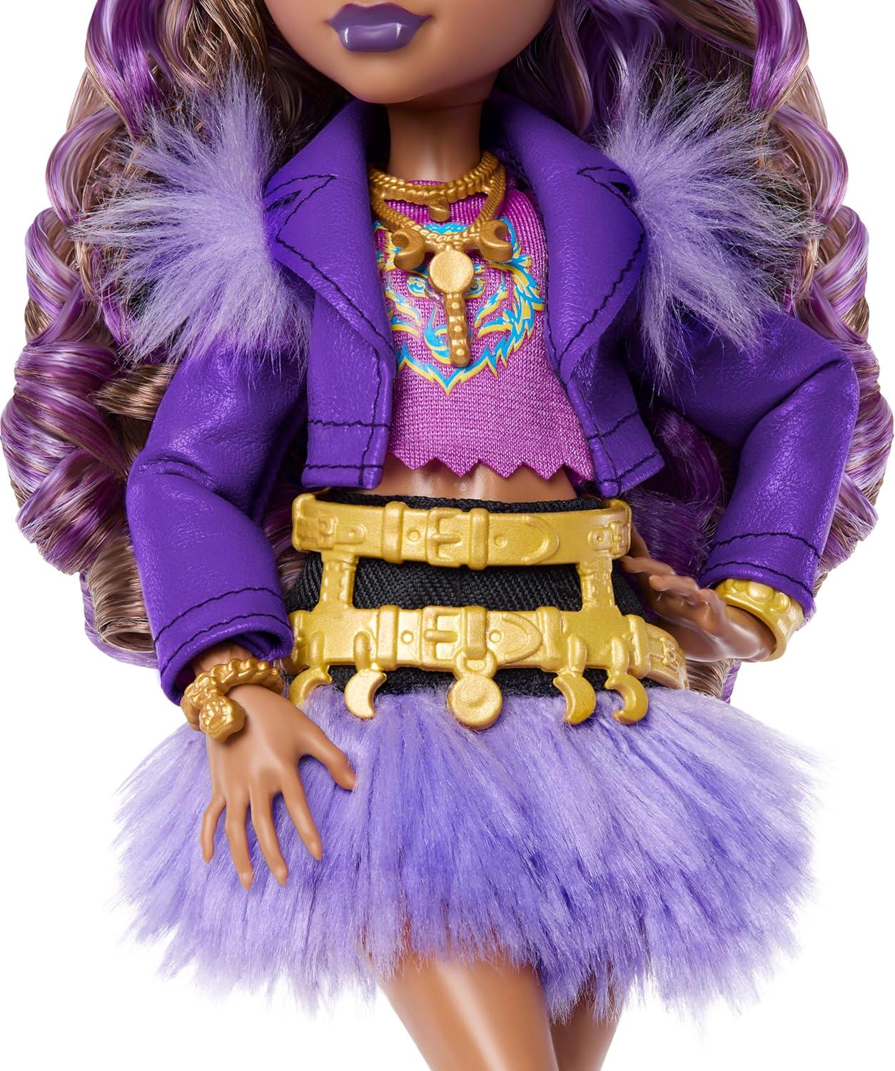 Лялька Monster High Clawdeen Wolf Fabulous Fashion Doll (30877754) - фото 4 Лялька Monster High Clawdeen Wolf Fabulous Fashion Doll (30877754) - фото 4