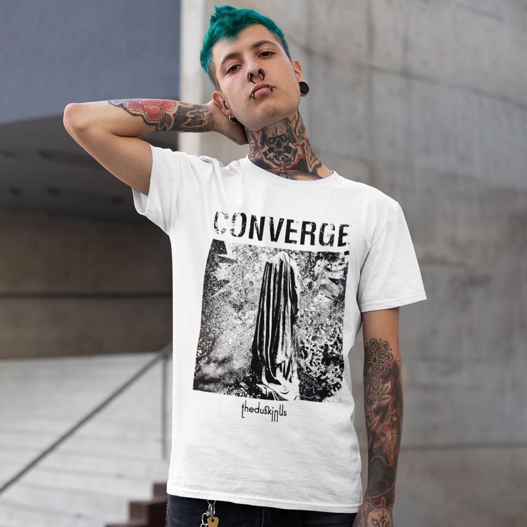 Футболка унисекс Converge The Dusk in Us L Белый (00000009703)