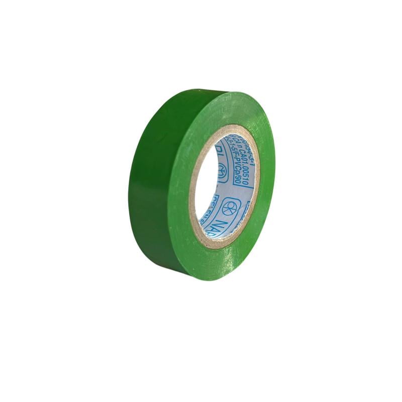 Лента изоляционная Korner 15x0,15 мм 10 м ПВХ 1 шт. Зеленый (2VR1510)
