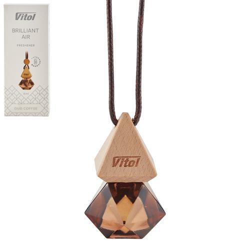 Освежитель воздуха Vitol Brilliant Air Oud Coffee 8 мл