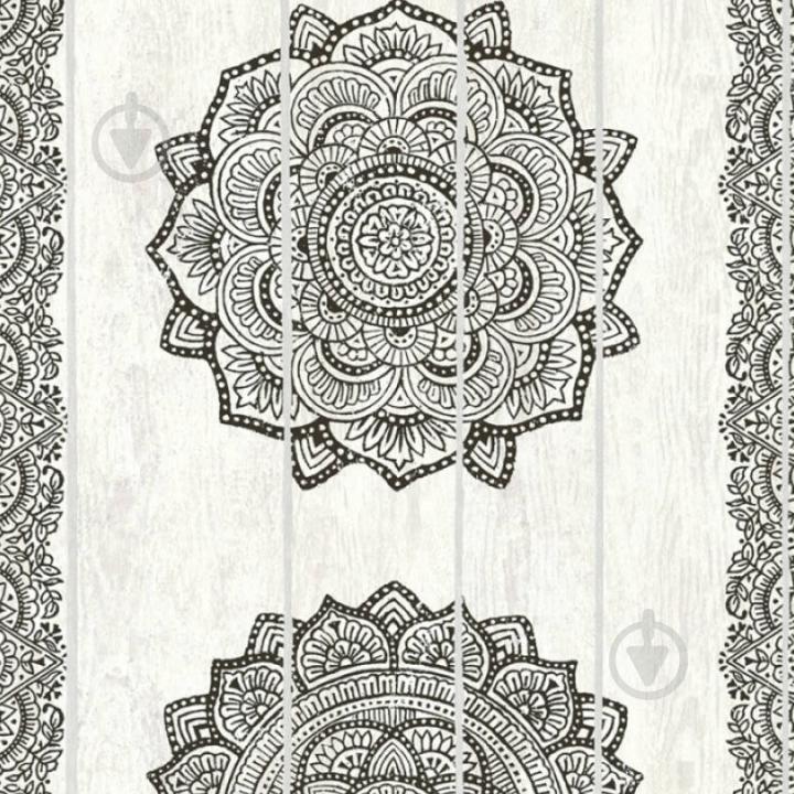 Флизелиновые обои A.S.creation Boho Love Серые-черные (36462-3)