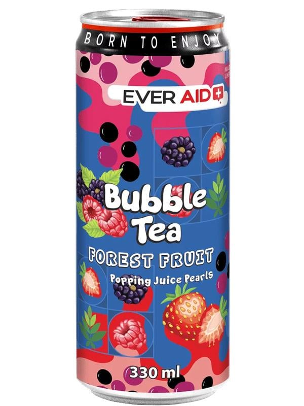 Напій безалкогольний Ever Aid Bubble Tea Forest Fruit 330 мл