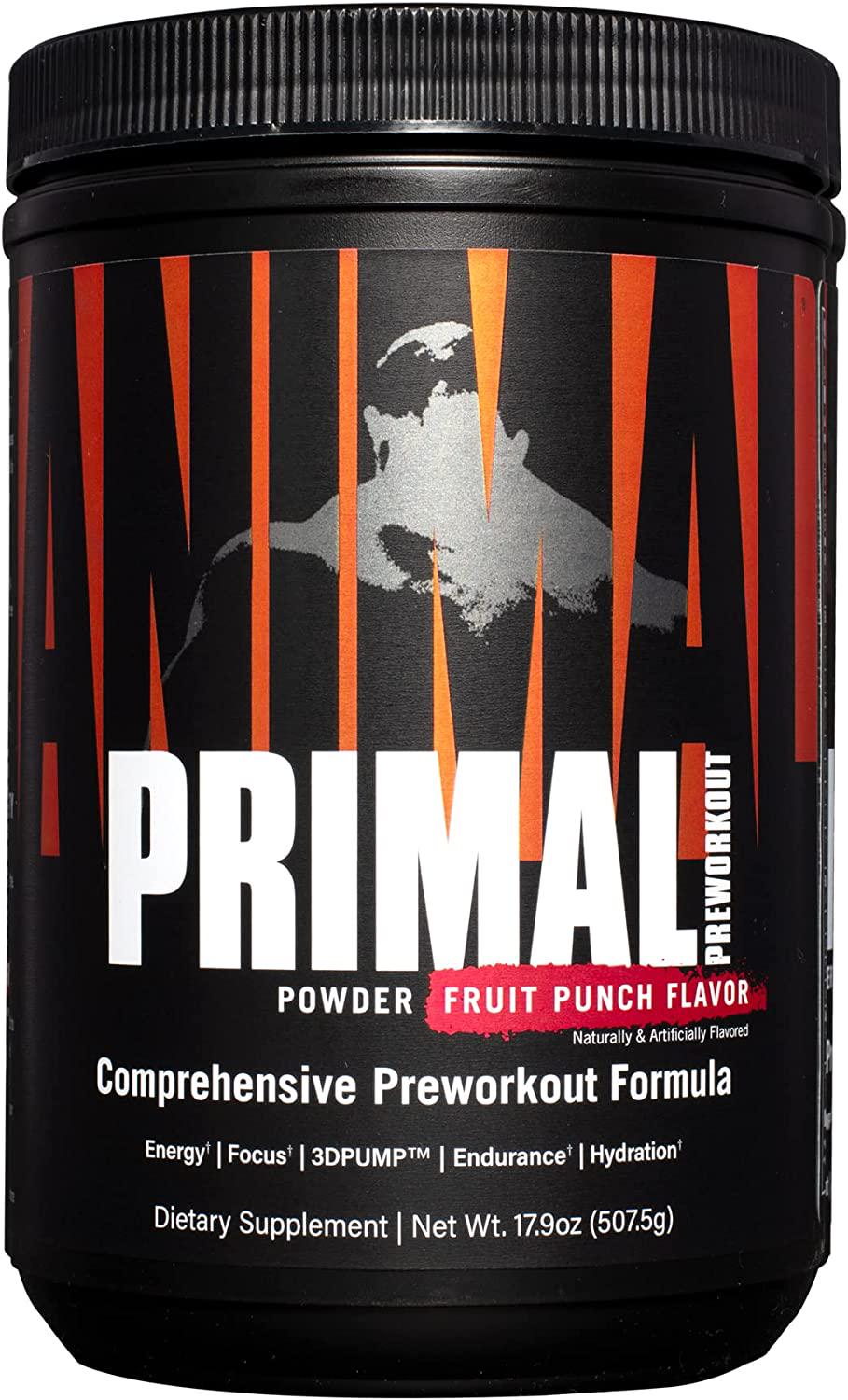 Комплекс предтренеровочный Universal Nutrition Animal Primal Powder Pre workout Fruit Punch 507,5 g