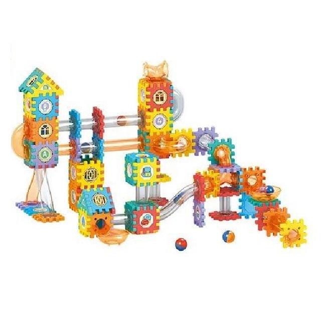 Конструктор Building Blocks 178 деталей/шарики/наклейки Multicolor (155464)
