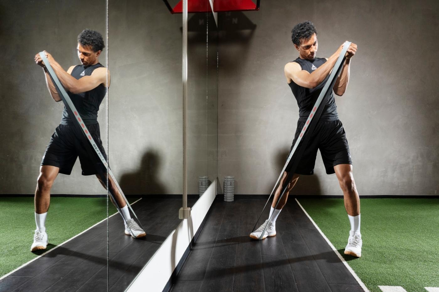 Ремень тренировочный Select TRAININGBAND 5 MY TRAINING Серый (745540-990) - фото 3 Ремень тренировочный Select TRAININGBAND 5 MY TRAINING Серый (745540-990) - фото 3