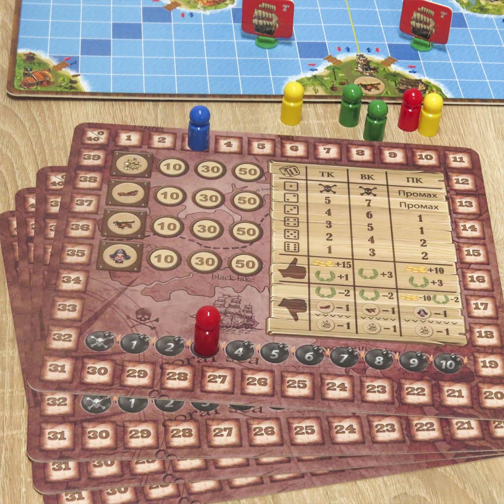 Настольная игра ARTOS GAMES Пираты Разноцветный (SR-113-N-994) - фото 5 Настольная игра ARTOS GAMES Пираты Разноцветный (SR-113-N-994) - фото 5