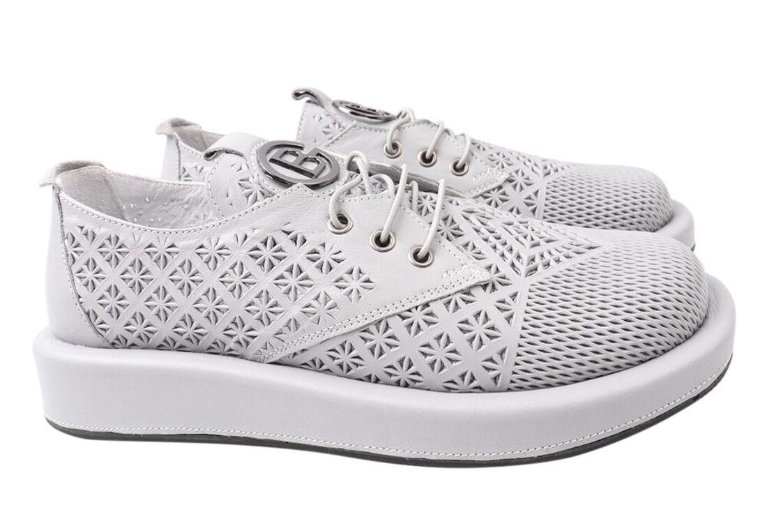 Кеды женские Phany из кожи на низком ходу Белый (216-21LTCP 38) - фото 1 Кеды женские Phany из кожи на низком ходу Белый (216-21LTCP 38) - фото 1