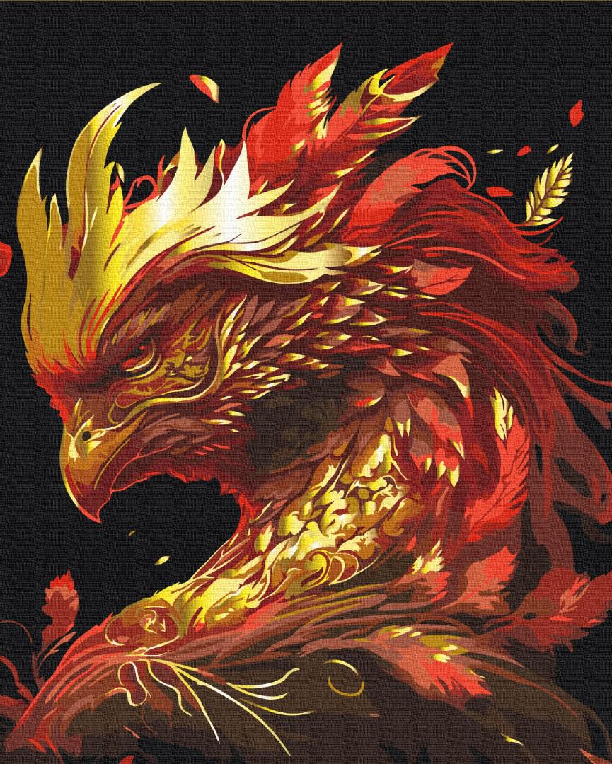 Картина по номерам Brushme Феникс 40x50 см (BS53745) Картина по номерам Brushme Феникс 40x50 см (BS53745)