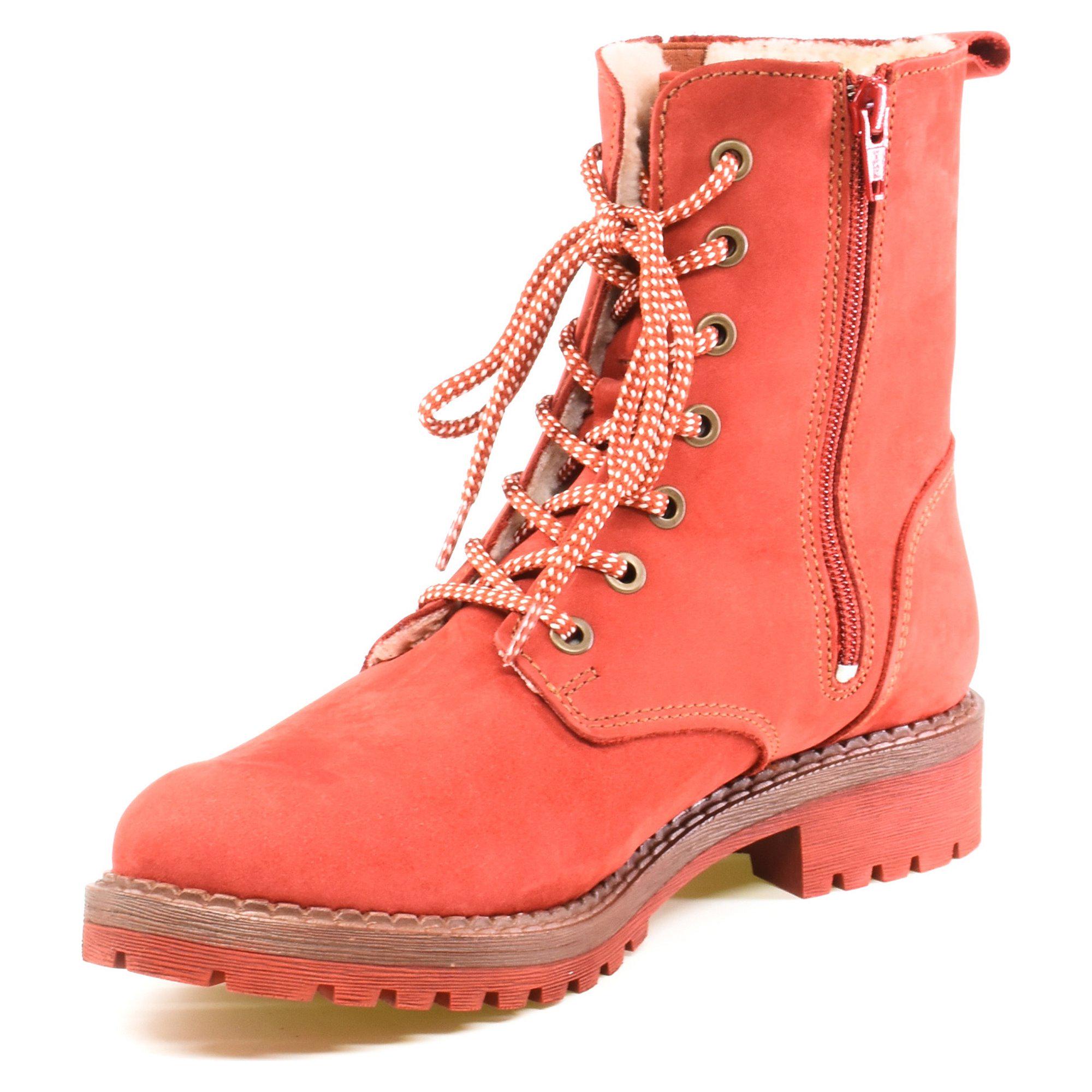 Ботинки зимние женские Tamaris р. 38 Коралловый (013051-38) - фото 3