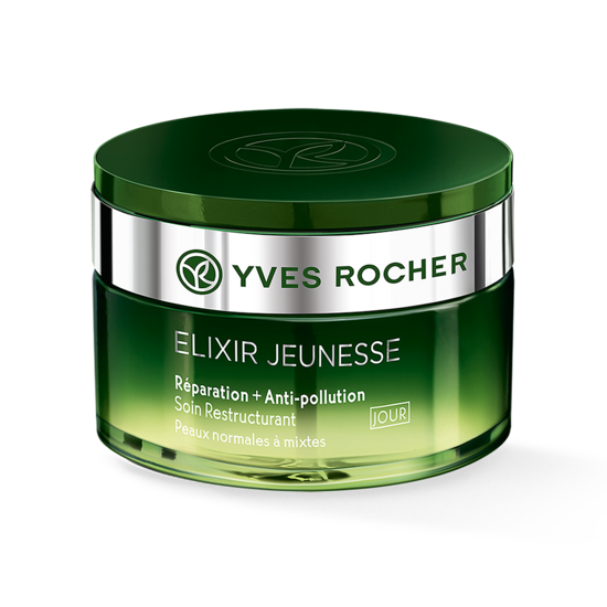 Крем для лица дневной Yves Rocher Elixir Jeunesse Детокс и обновление 50 мл (3)