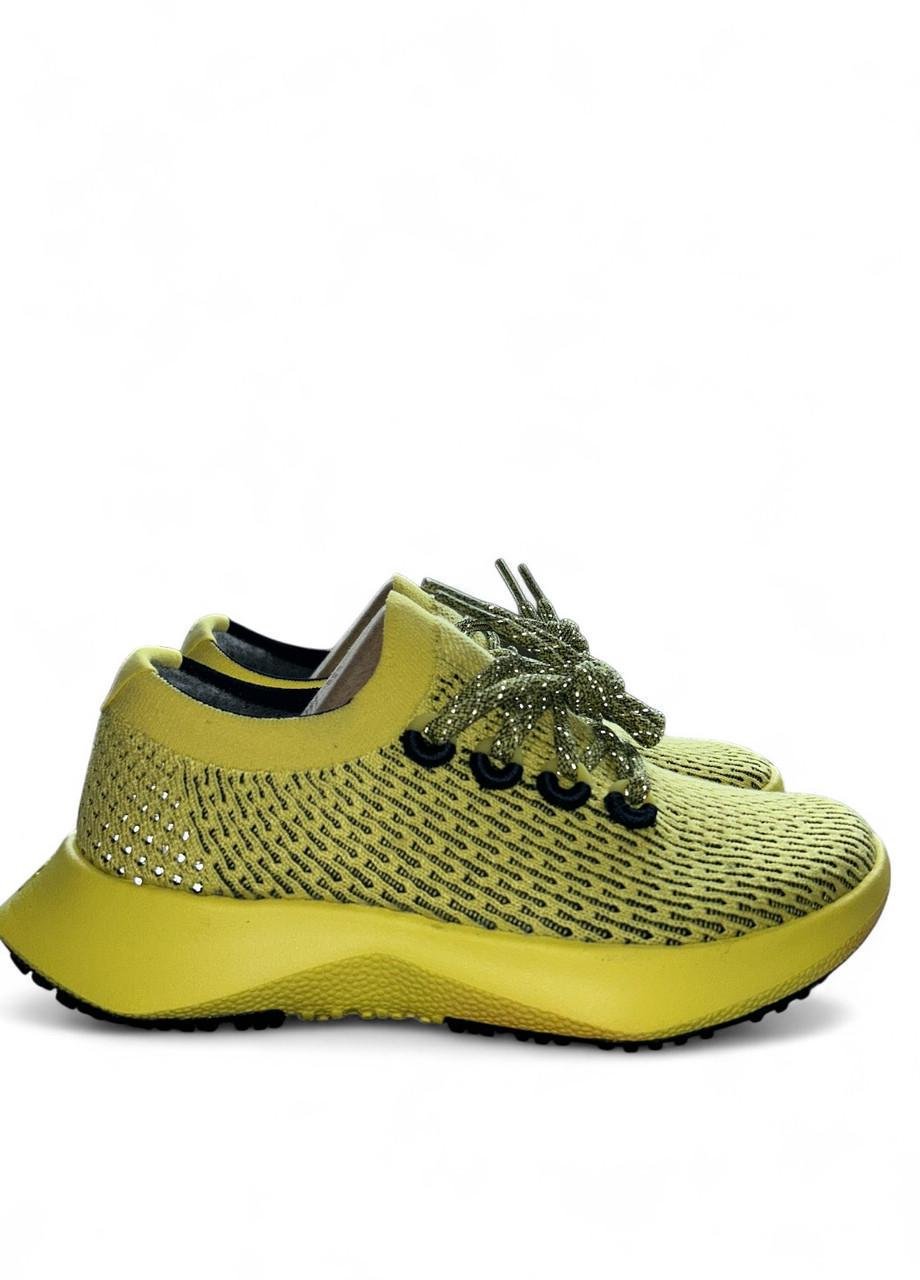 Женские кроссовки Allbirds Tree dasher 2 Yellow р. 35,5 22,5 см Желтый (2790934651) - фото 2