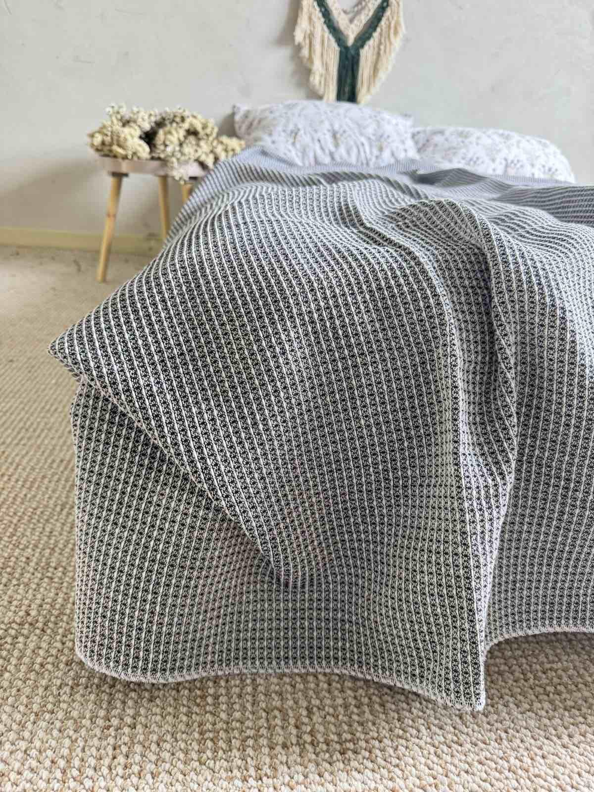 Простыня вафельная ZEINTEX хлопчатобумажная 200х220 см Черный (26417529) - фото 5 Простыня вафельная ZEINTEX хлопчатобумажная 200х220 см Черный (26417529) - фото 5