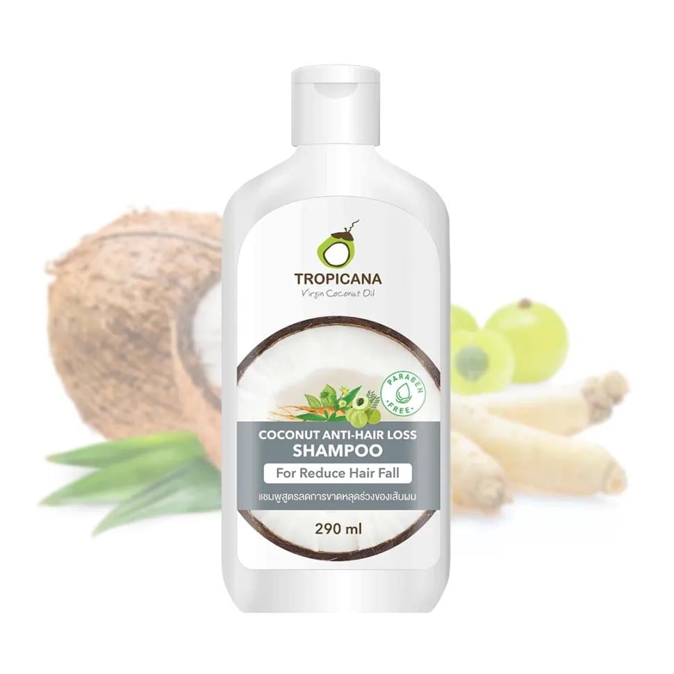 Шампунь проти випадіння волосся Tropicana Coconut без парабенів 290 мл (897457)