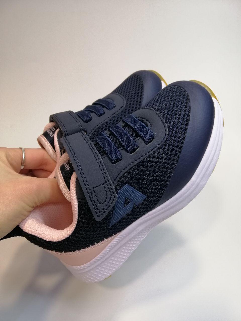 Кросівки для дівчинки American Club р. 28 18 см Синій (129/23) - фото 4 Кросівки для дівчинки American Club р. 28 18 см Синій (129/23) - фото 4