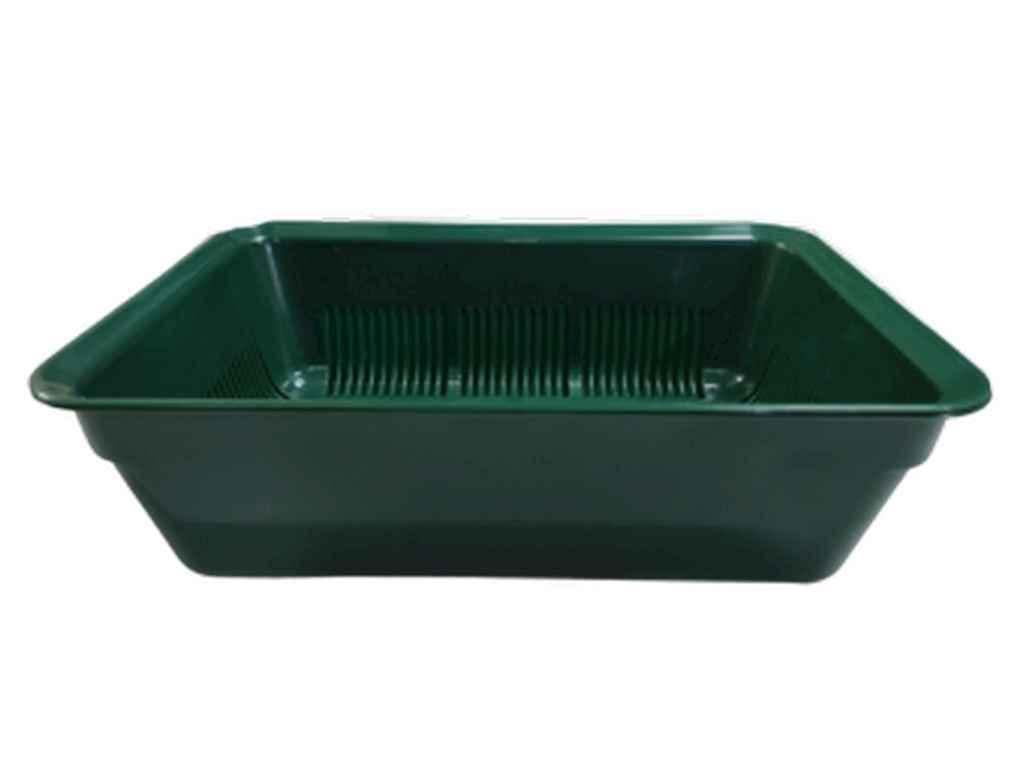 Туалет для животных ZOO SET глубокий с сеткой 40х28х12 см Зеленый (852852)