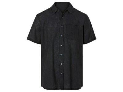 Сорочка чоловіча лляна Livergy короткий рукав M