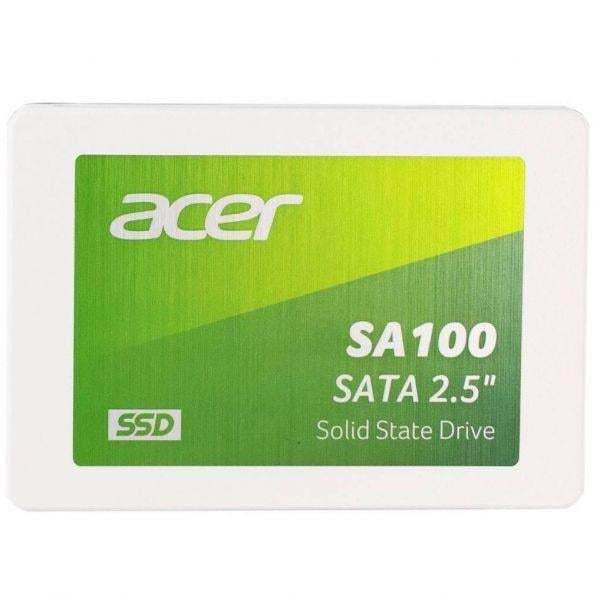 SSD накопитель Acer SA100 120Gb SATA3 2,5" 3D TLC (BL.9BWWA.101)