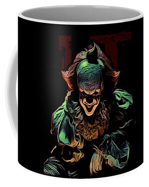 Чашка Стивен Кинг Клоун 01