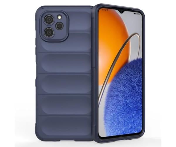 Чехол - накладка Ricco Phantom Shield для Huawei Nova Y61 с защитой при падении Тёмно-Синий