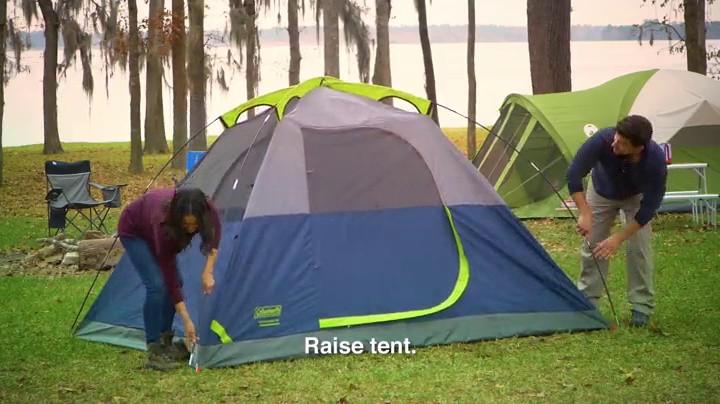 Намет 2-місний Colemanз тентом - фото 7