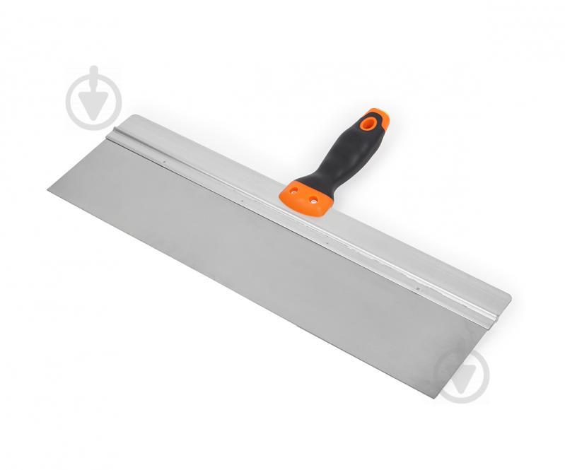 Шпатель Polax нержавіючий Profi 450 x 80 мм, двокомпонентна ручка (111-077)