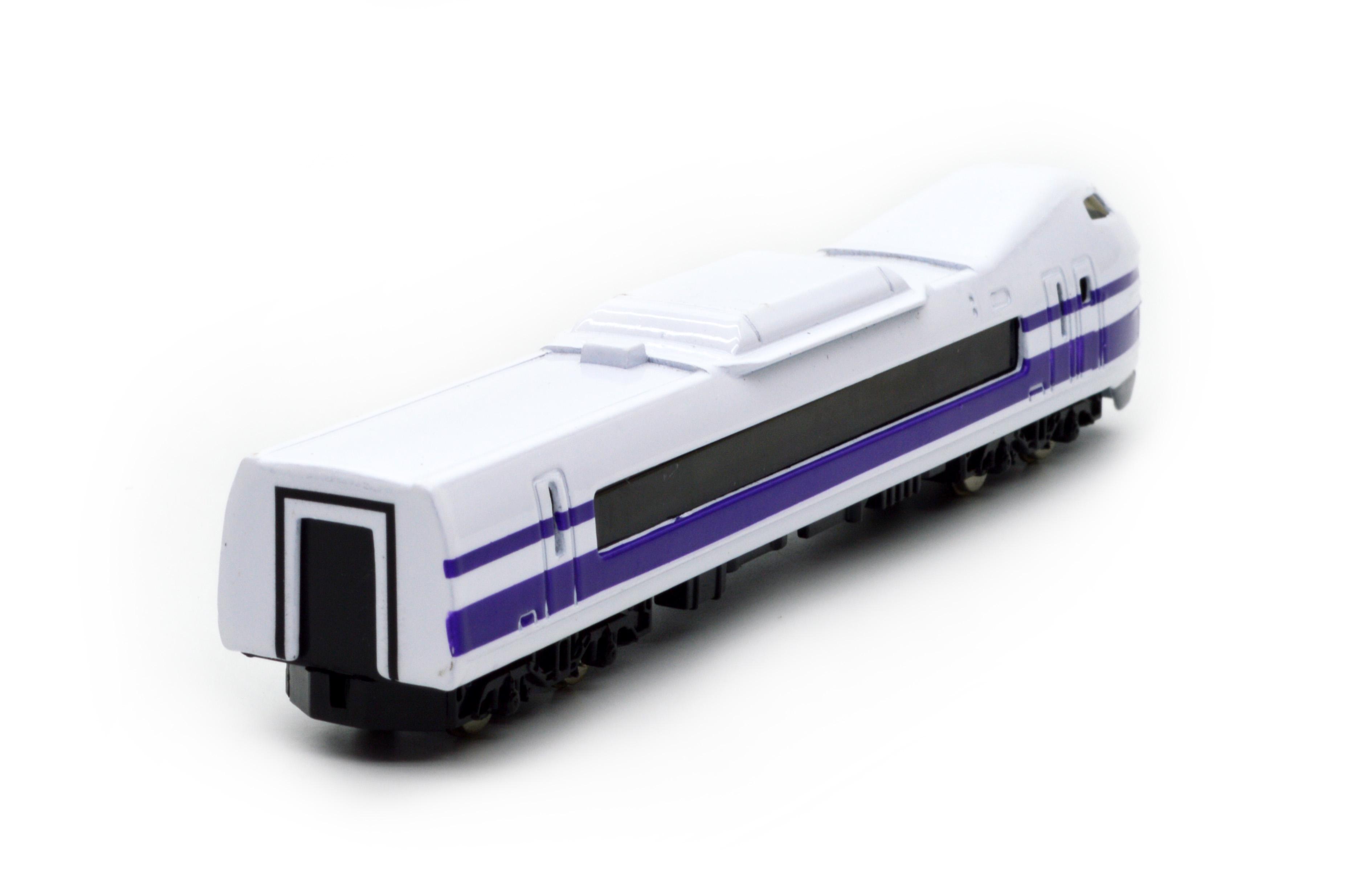 Модель металлическая поезд 16 см масштаб 1:150 - фото 6