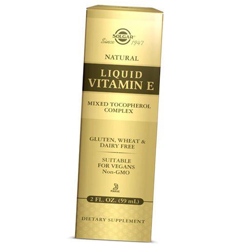 Витамины Solgar Liquid Vitamin E with dropper 59 мл (36313214)